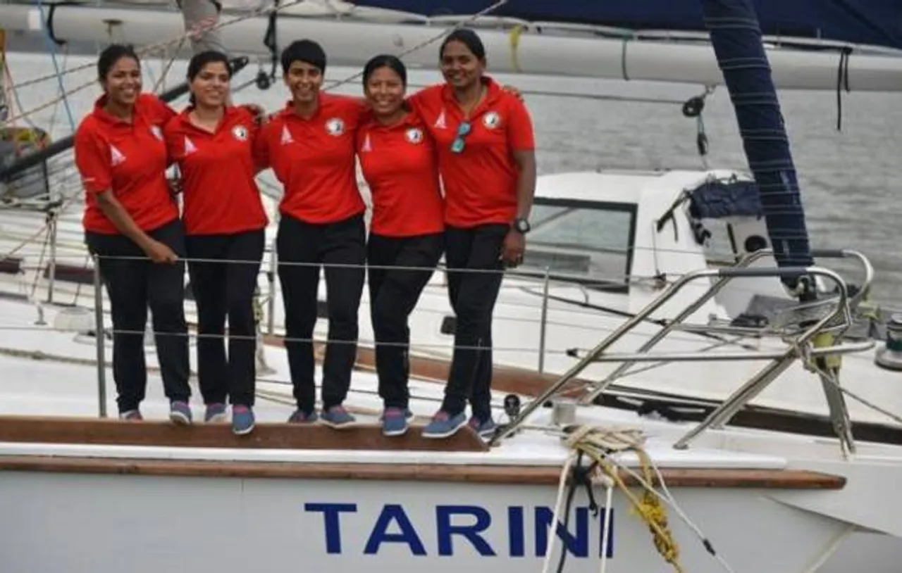 Indian Navy ship, led by all-women crew, reaches Cape Town