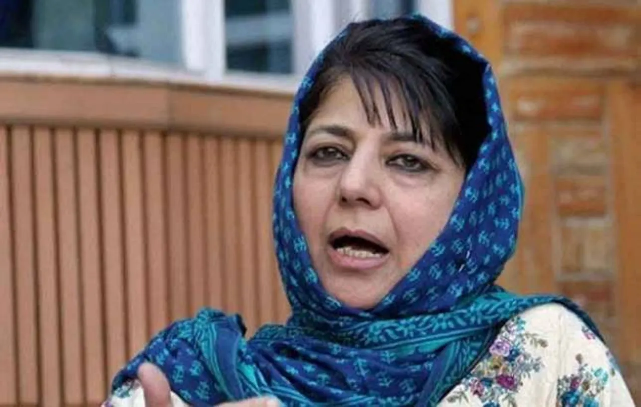 Mehbooba Mufti says she is deeply distressed by killing of civilians in Shopian