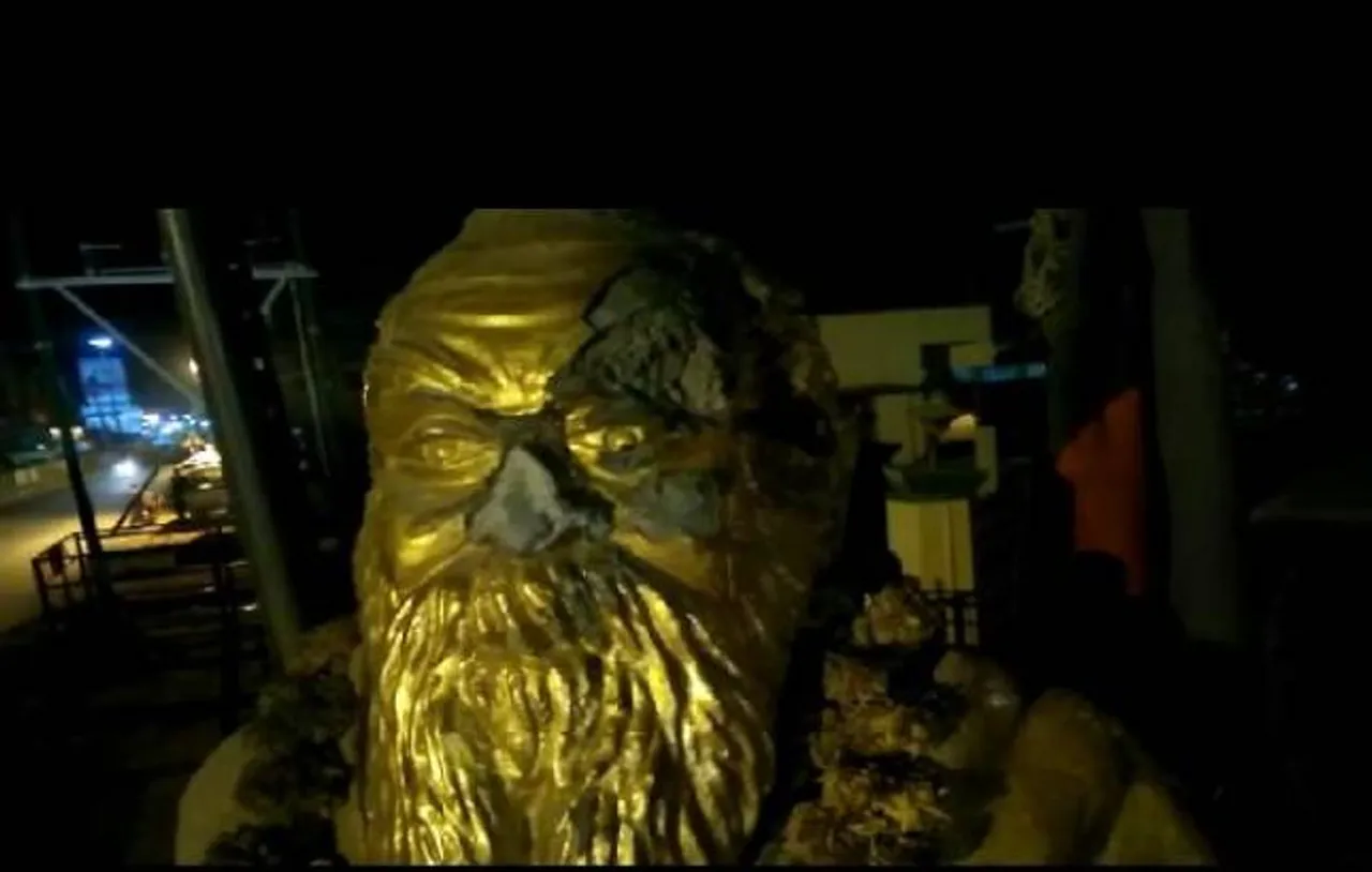 Periyar statue vandalised in Vellore municipal office; BJP worker arrested 