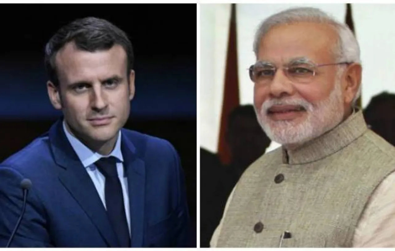 Narendra Modi and Emmanuel Macron sign bilateral deals, say NO to Trade wars