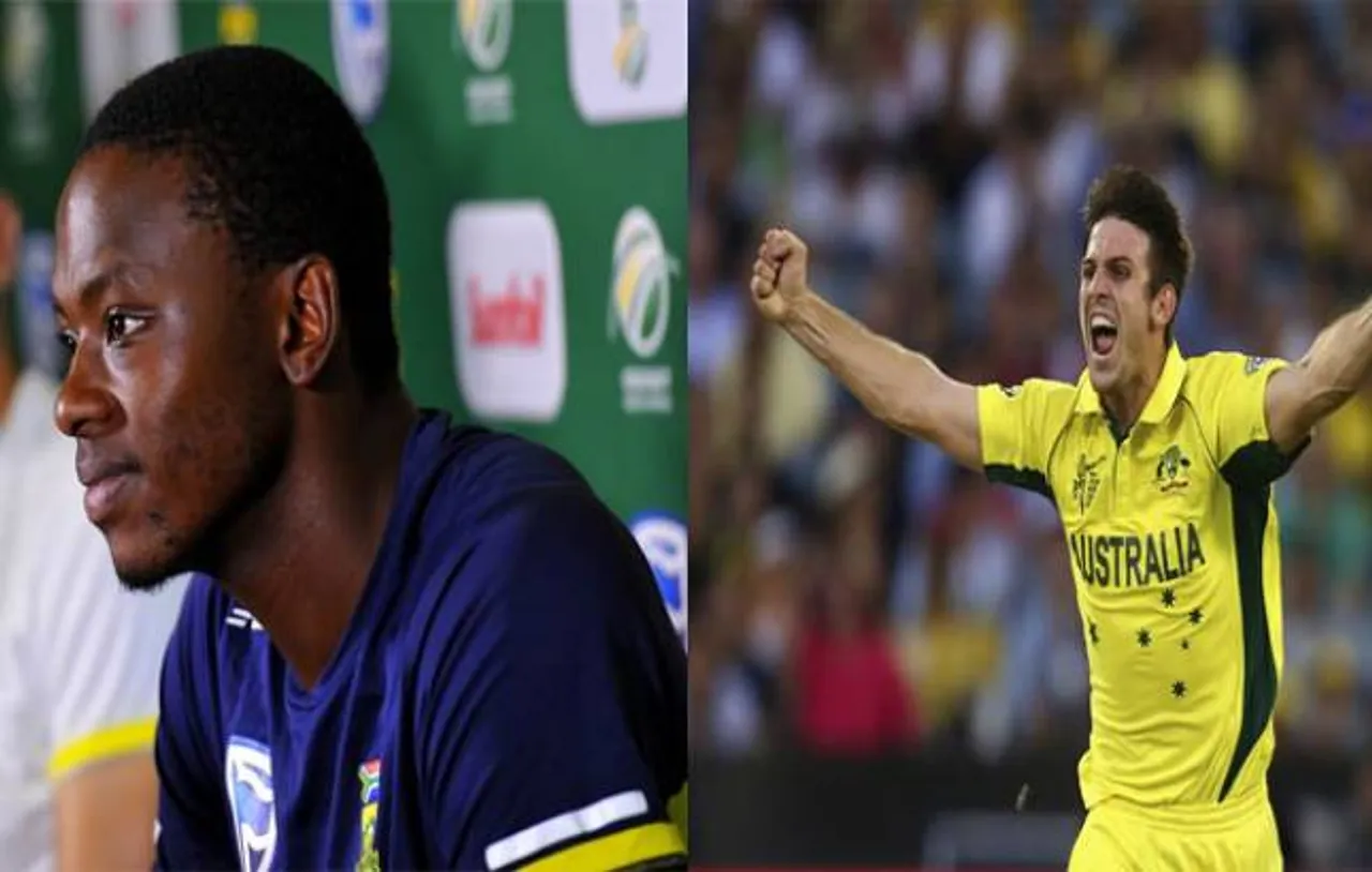 Rabada handed two-match suspension over Code of Conduct offence, Marsh fined 20 per cent of match fee