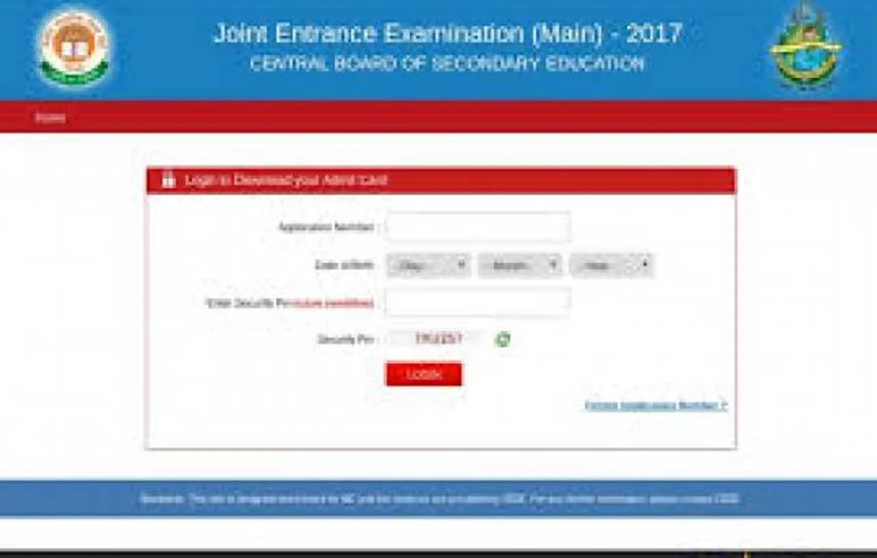 JEE Main Admit Card 2018 released at jeemain.nic.in: Click here to download