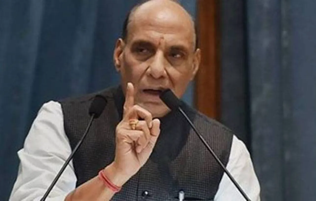 Only time will tell against whom the country is rising: Rajnath Singh