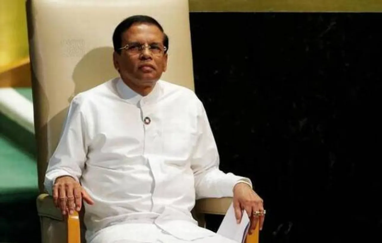 Sri Lankan president lifts nation wide state of emergency