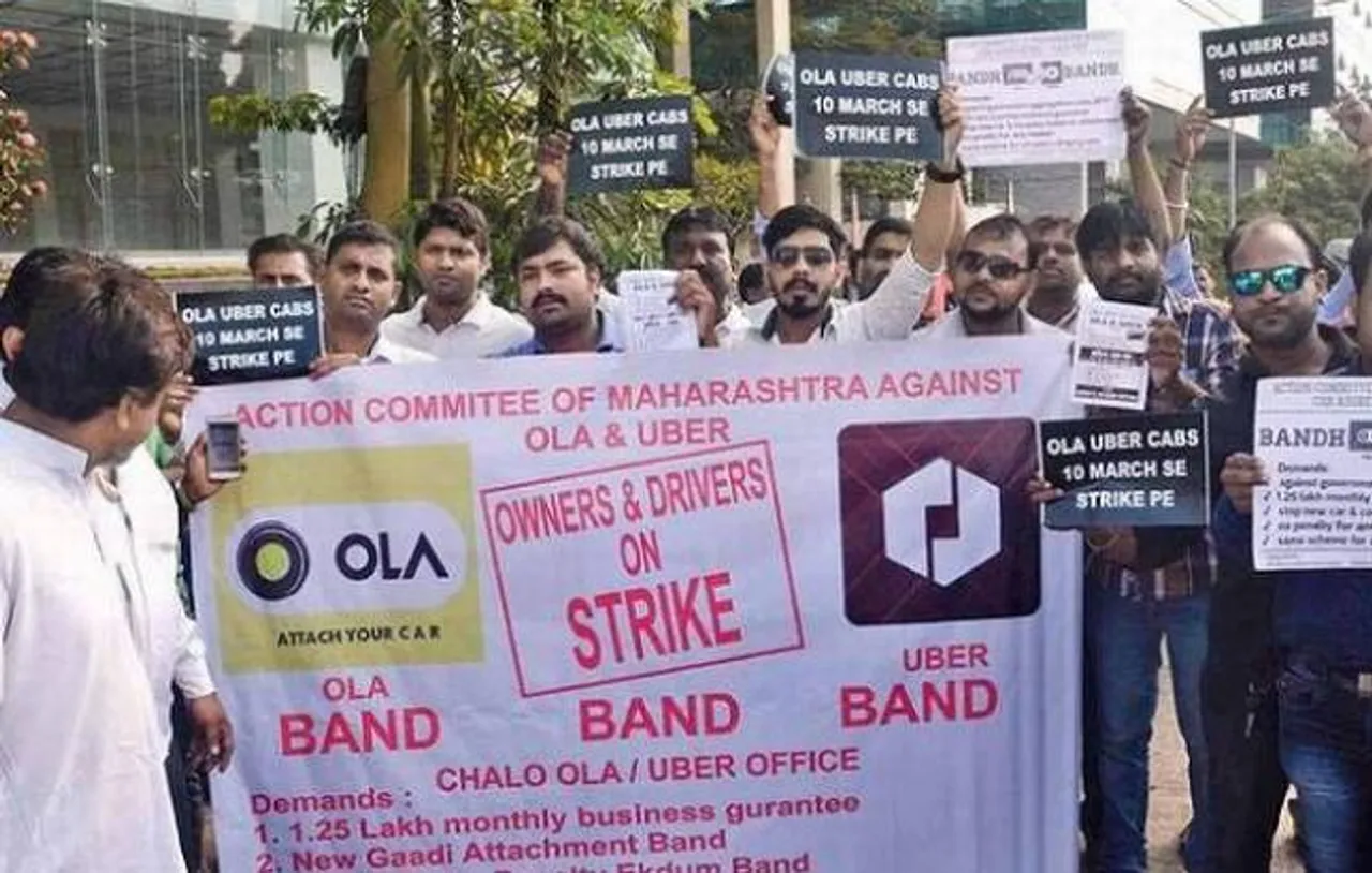 Ola, Uber indefinite strike gives metropolitan commuters tough time