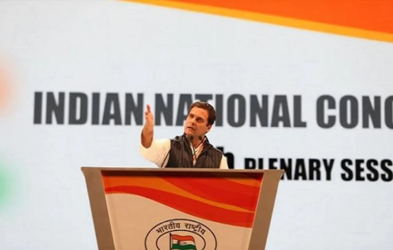 Rahul Gandhi sounds bugle for 2019 polls; attacks Narendra Modi, woos youth, farmers at Congress 84th plenary session
