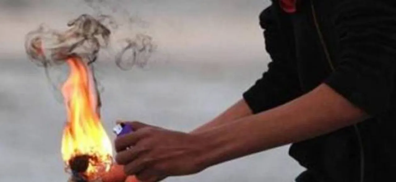 Petrol bomb hurled at BJP district chief's house in Tamil Nadu