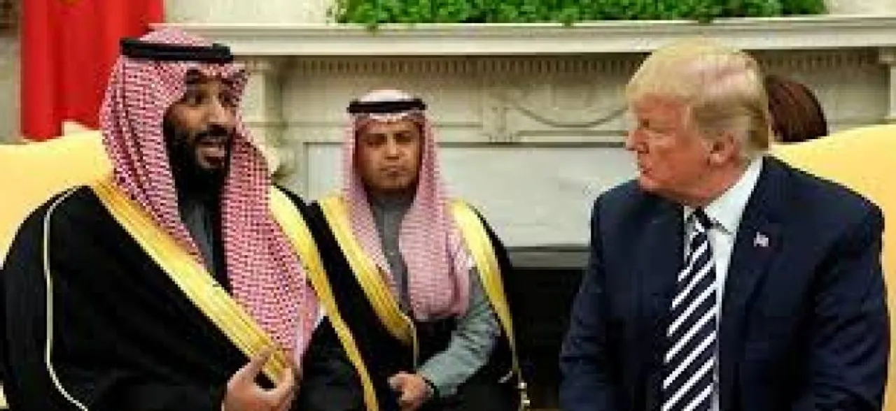 Donald Trump welcomes Saudi Prince, says Saudi Arabia 