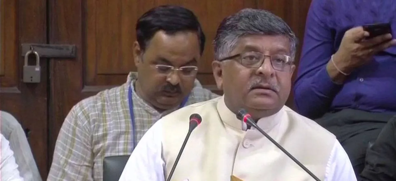 Ravi Shankar Prasad warns Facebook of stringent action if it sways electoral process