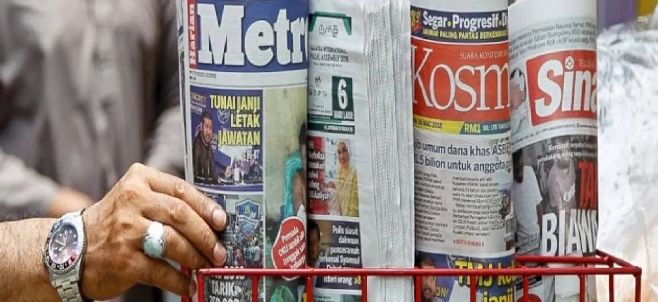 Malaysia government proposes 10 years' jail for 'fake news'