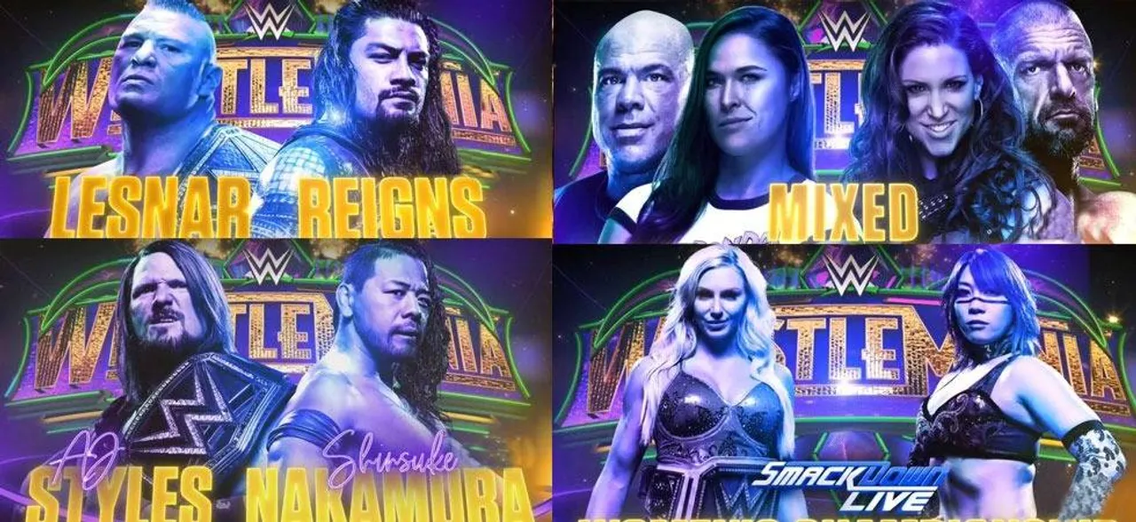 WWE: 11 BLOCKBUSTER matches make Wrestlemania 34 a â€˜must-watchâ€™ event