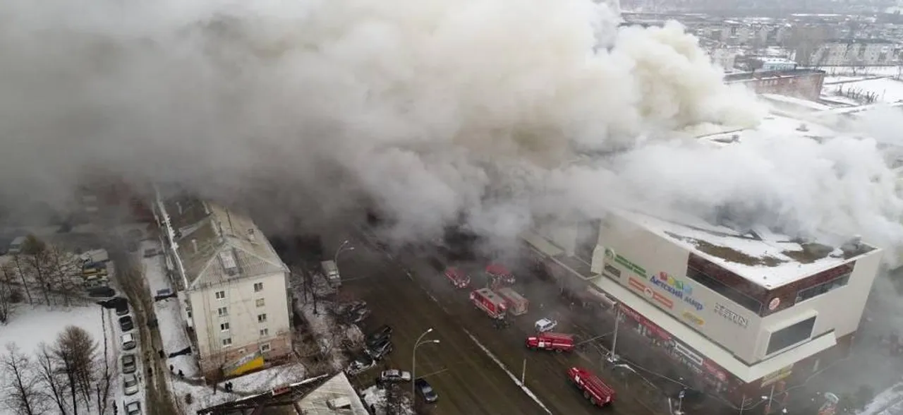 Russia shopping mall inferno kills 64, scores of children among dead