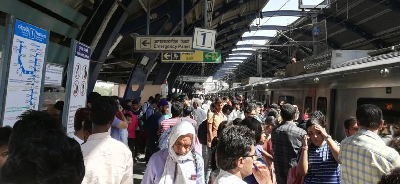 Delhi Metro Blue Line hit by snag in overhead wire, services disrupted