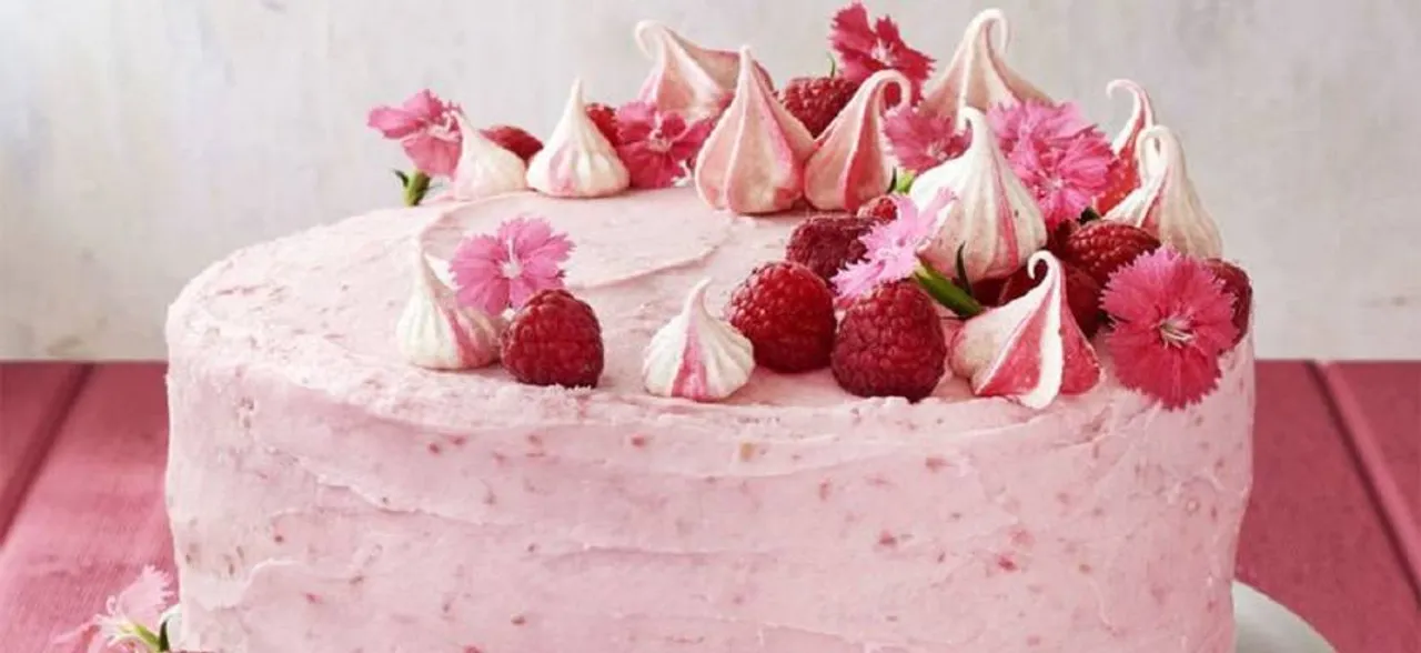 Easter Sunday bliss: Sweet Raspberry Pink Velvet Cake just for you
