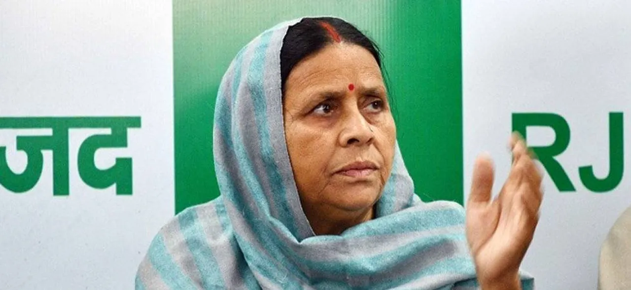 Rabri Devi accuses Nitish Kumar of conspiring against her family, says Lalu is dying in jail 