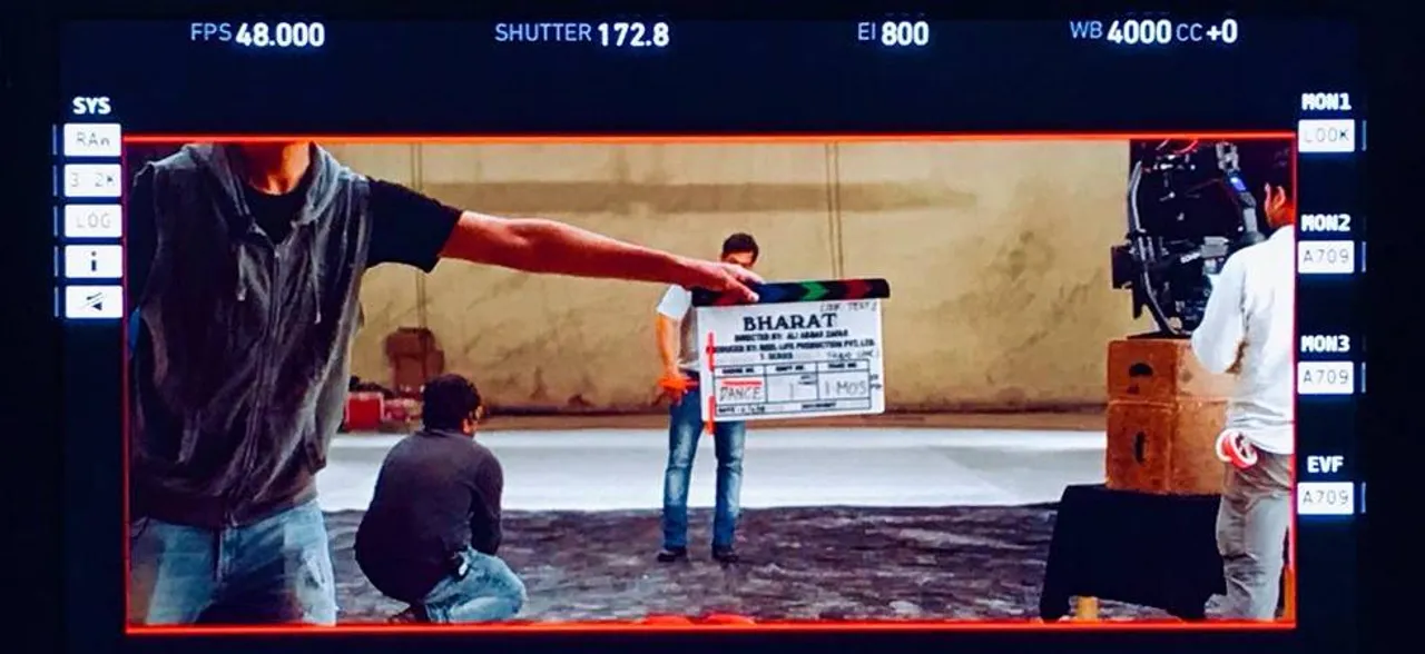Salman Khan begins shooting for 'BHARAT'