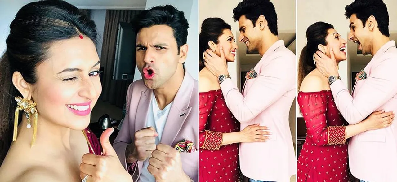 Divyanka Tripathi- Vivek Dahiya look STUNNING in black, give us MAJOR fashion goals (see pics)