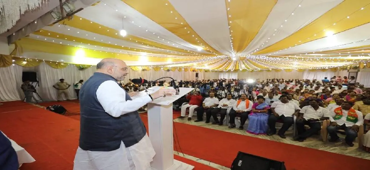 Amit Shah asks booth workers to sacrifice sleep till BJP comes in power