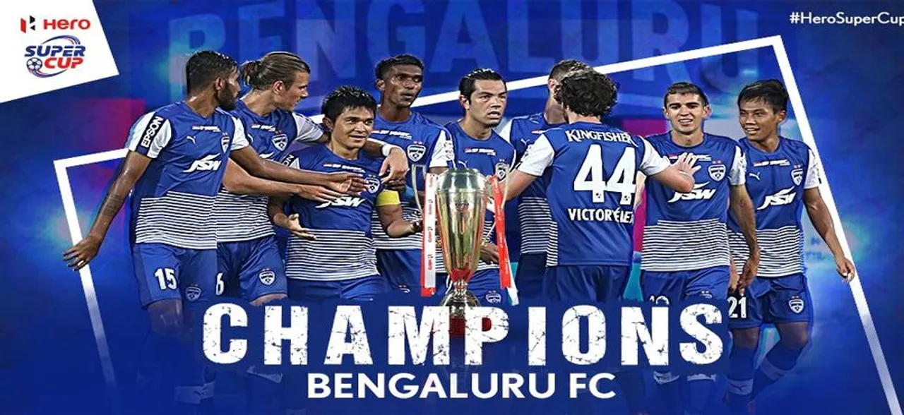 Super Cup Final: Bengaluru FC thrash East Bengal 4-1, Sunil Chhetri scores brace