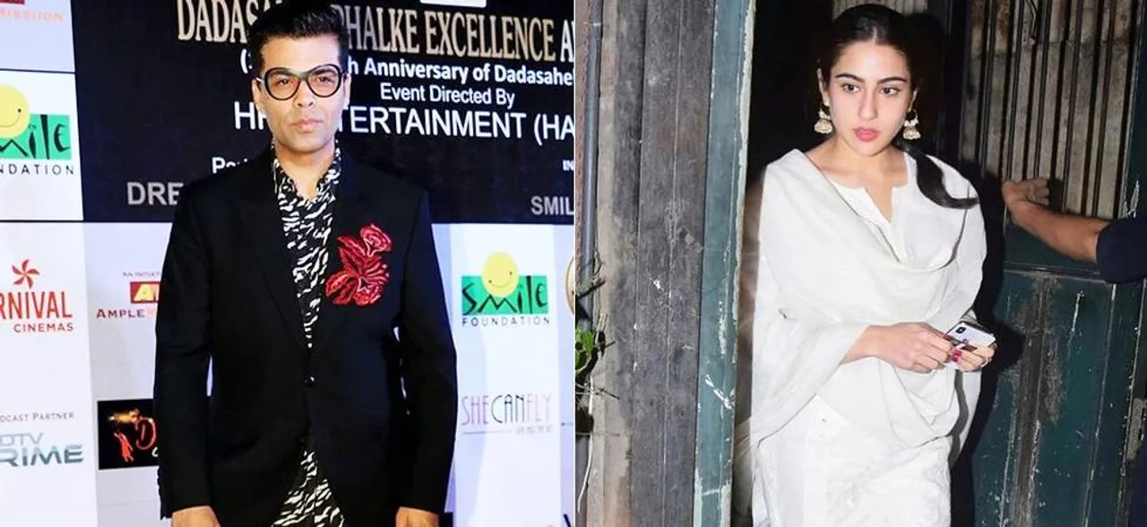 Must see: Sara Ali Khan, Karan Johar, Shweta Nanda show their SAASY dance moves (watch video)