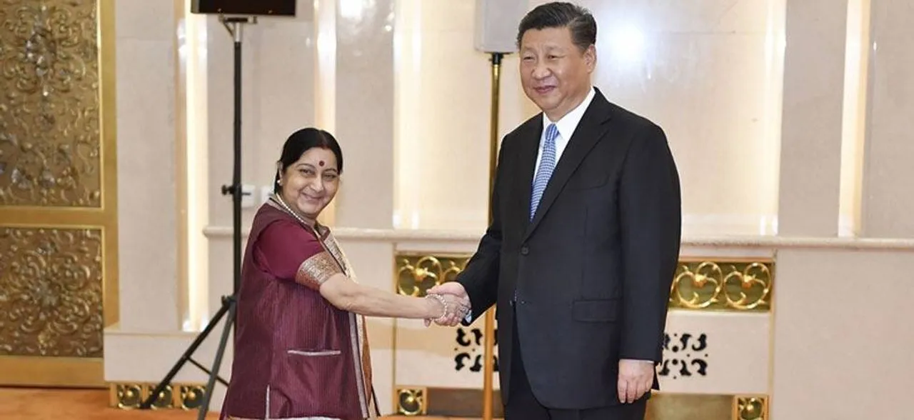 Sushma Swaraj meets Xi ahead of Wuhan Summit