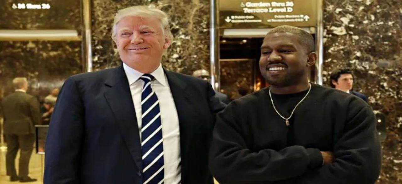 Kanye West and 'brother' Donald Trump share 'dragon energy' in a series of tweets
