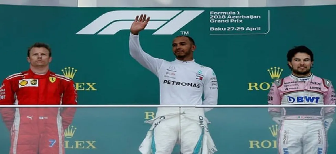 Sebastian Vettel wins Azerbaijan Grand Prix after Red Bull collision