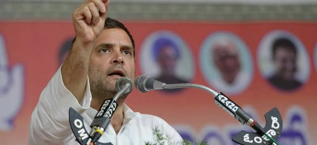 Unlike BJP, Congress fights for â€˜Satyaâ€™ not â€˜Sattaâ€™: Rahul Gandhi at Jan Aakrosh Rally