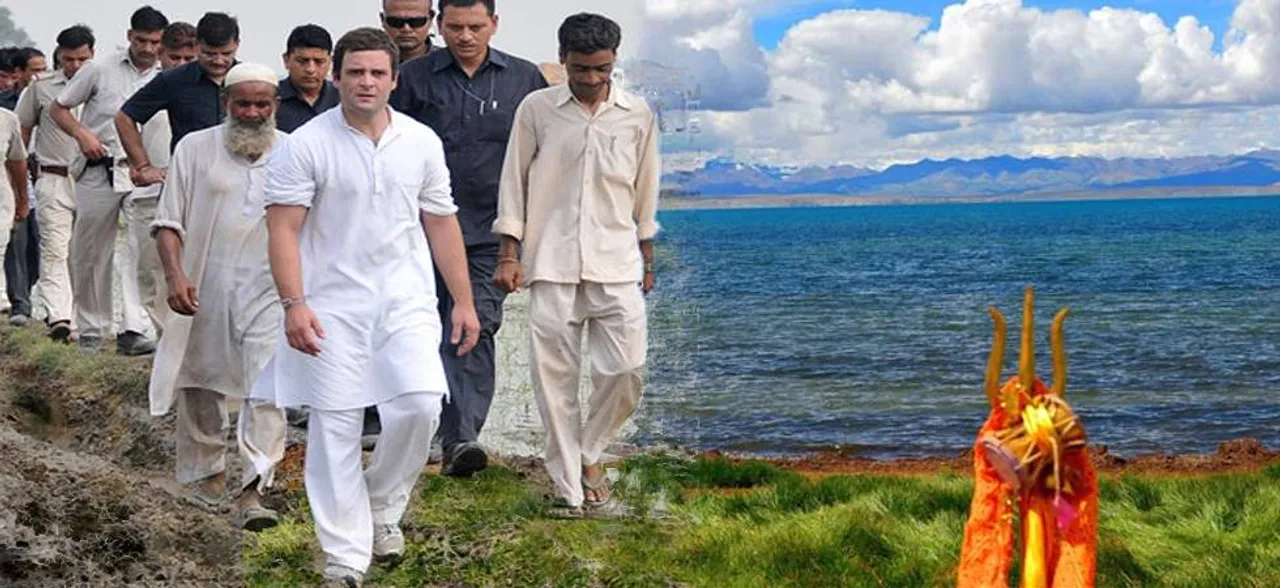 'Scared' by flight snag, Rahul Gandhi to visit Kailash Mansarovar after Karnataka polls