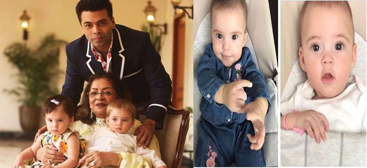 Simply adorable! Karan Johar's toddlers Yash, Roohi will steal your hearts (see pic)