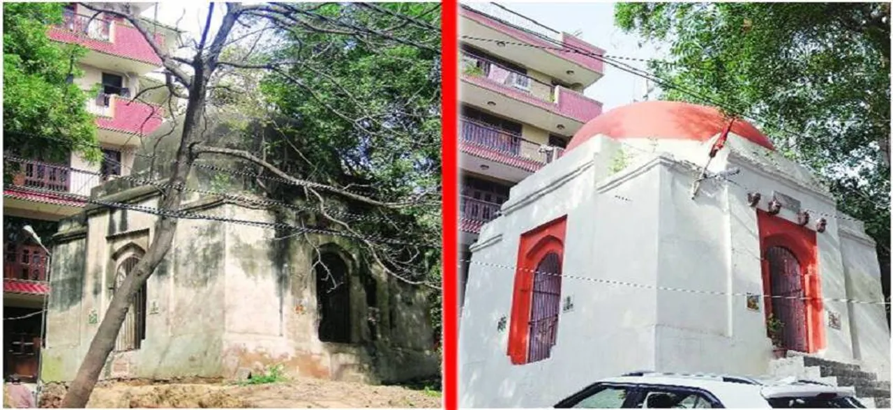 Tomb to Temple - Manish Sisodia calls it serious offence, orders probe