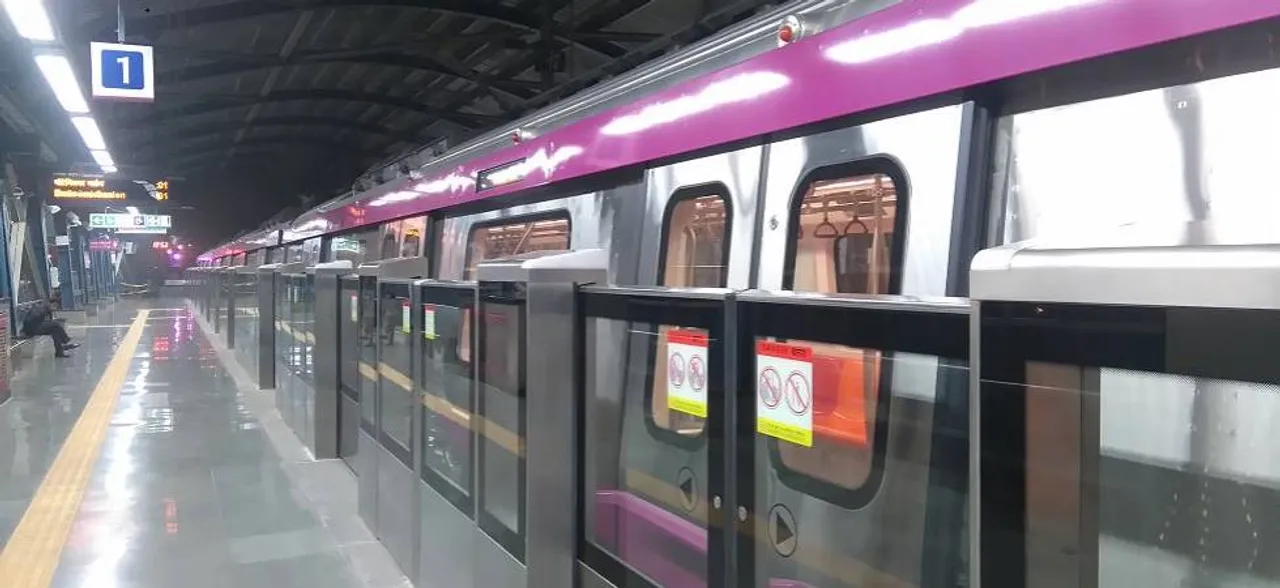 Kalkaji Mandir-Janakpuri West section of Delhi Metro's Magenta Line to open next week