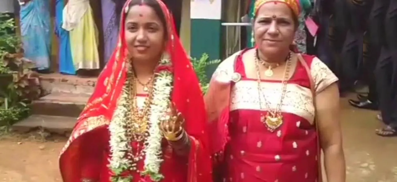 Celebrating Democracy: Bride casts vote before tying the knot in Karnataka
