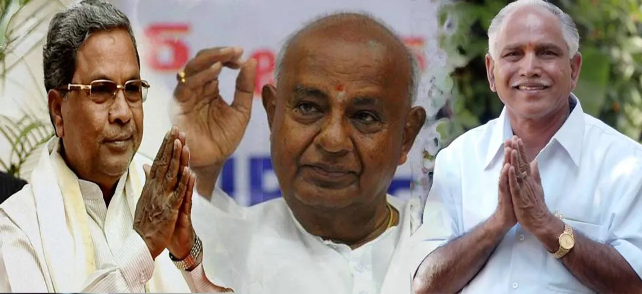 Wait for May 15, says Deve Gowda as 'kingmaker' JD(S) keeps its card close to chest