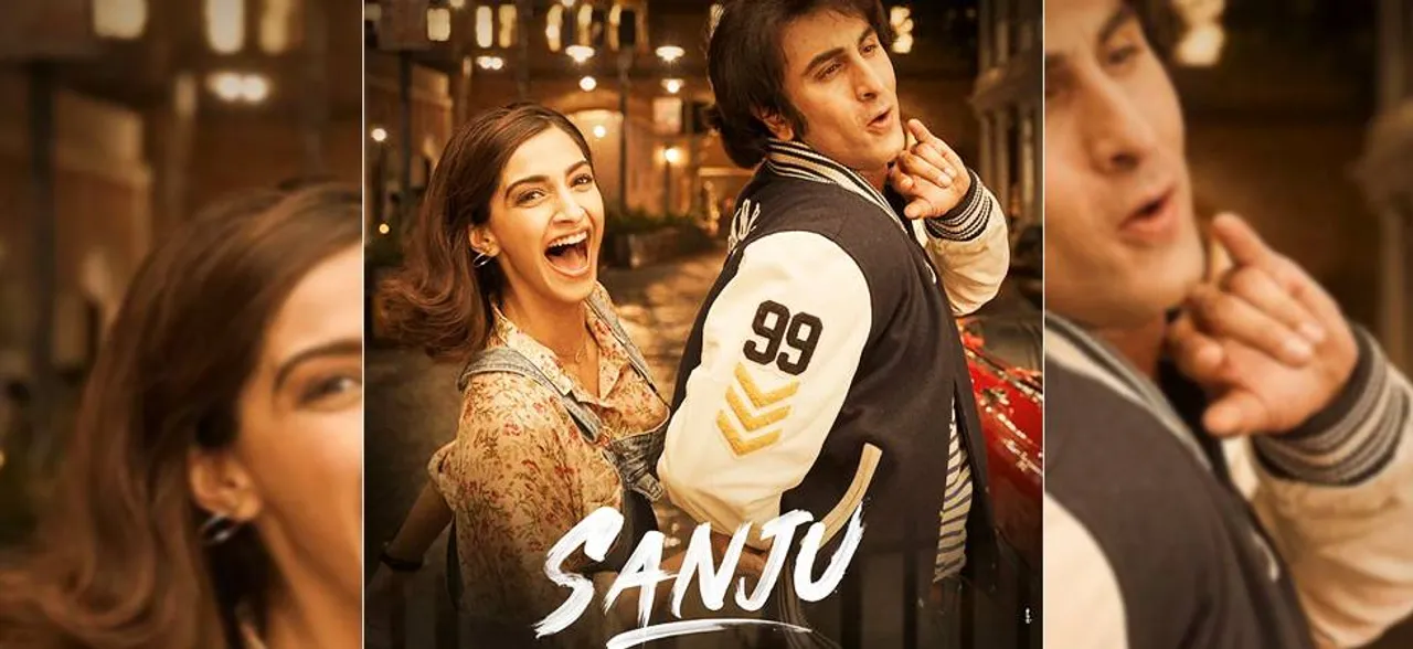 Sanju new poster: Sonam Kapoor, Ranbir Kapoorâ€™s still from Sanjay Duttâ€™s biopic will take you back to 80s (see pic)