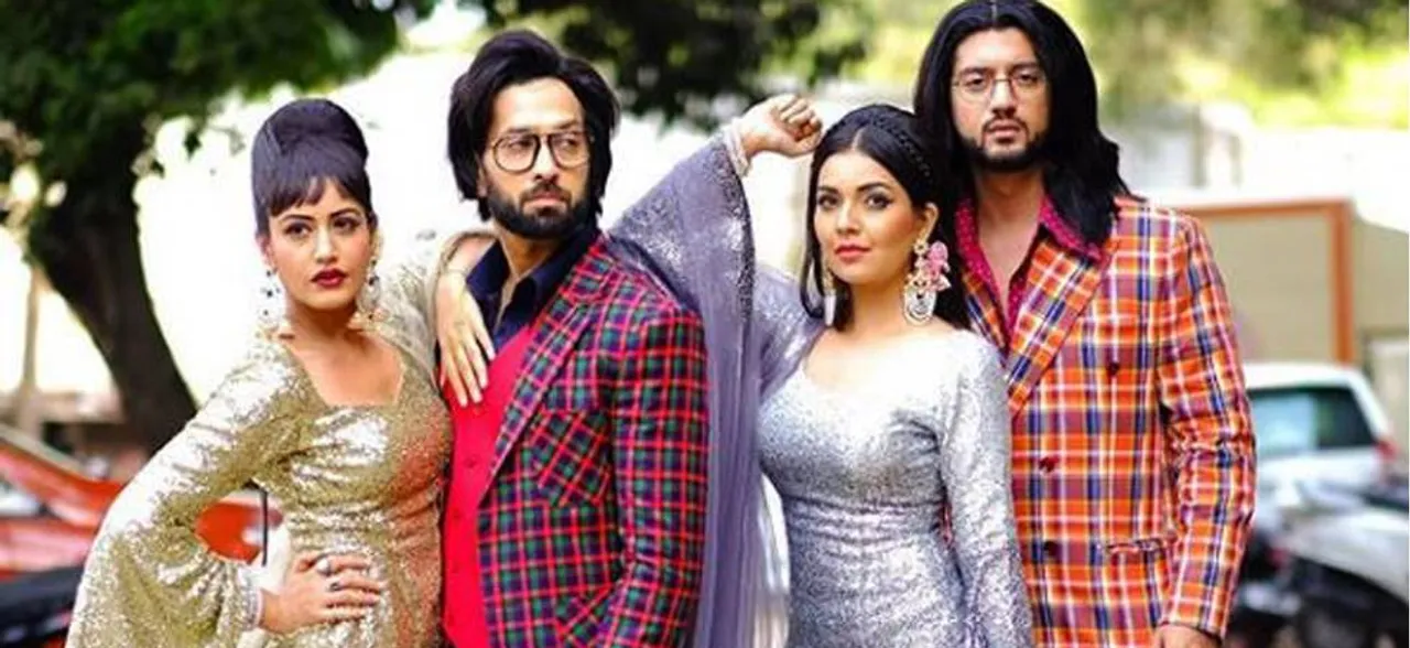 Ishqbaaaz: Nakuul Mehta, Surbhi Chandna, Kunal Jaisingh SLAY the 70s RETRO look (see pics)   