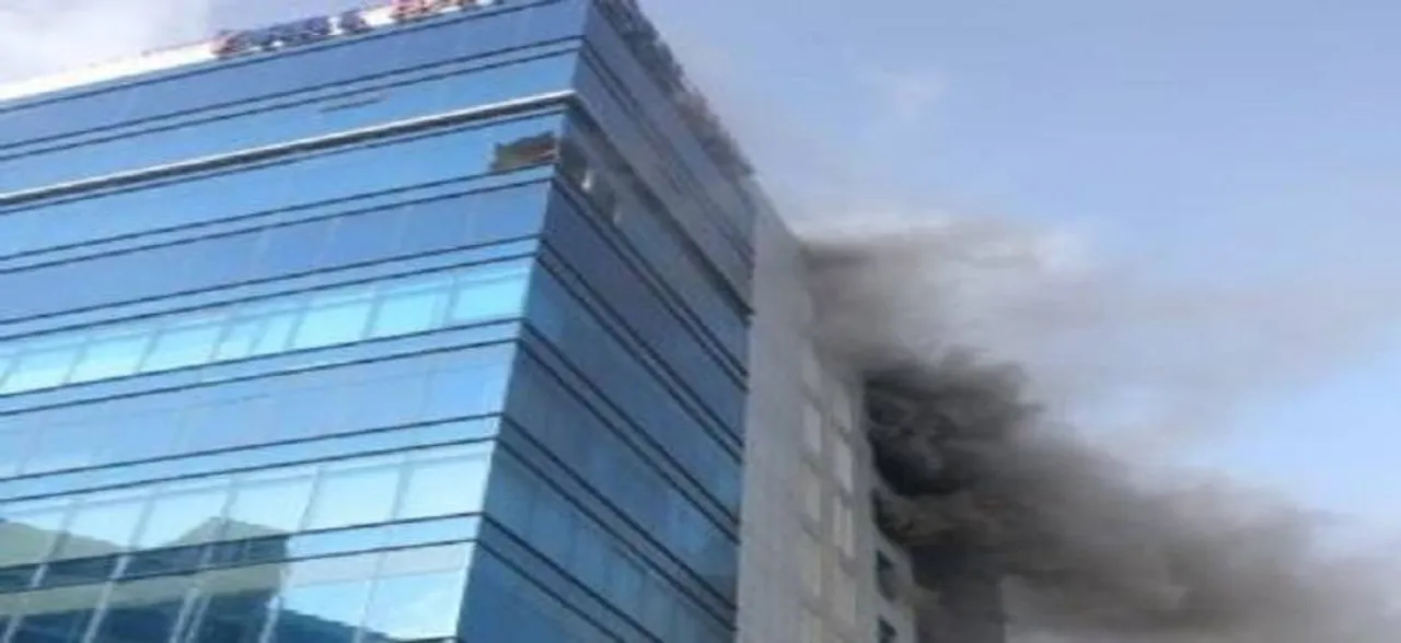 Fire breaks out in Mumbai's Technic Plus commercial complex