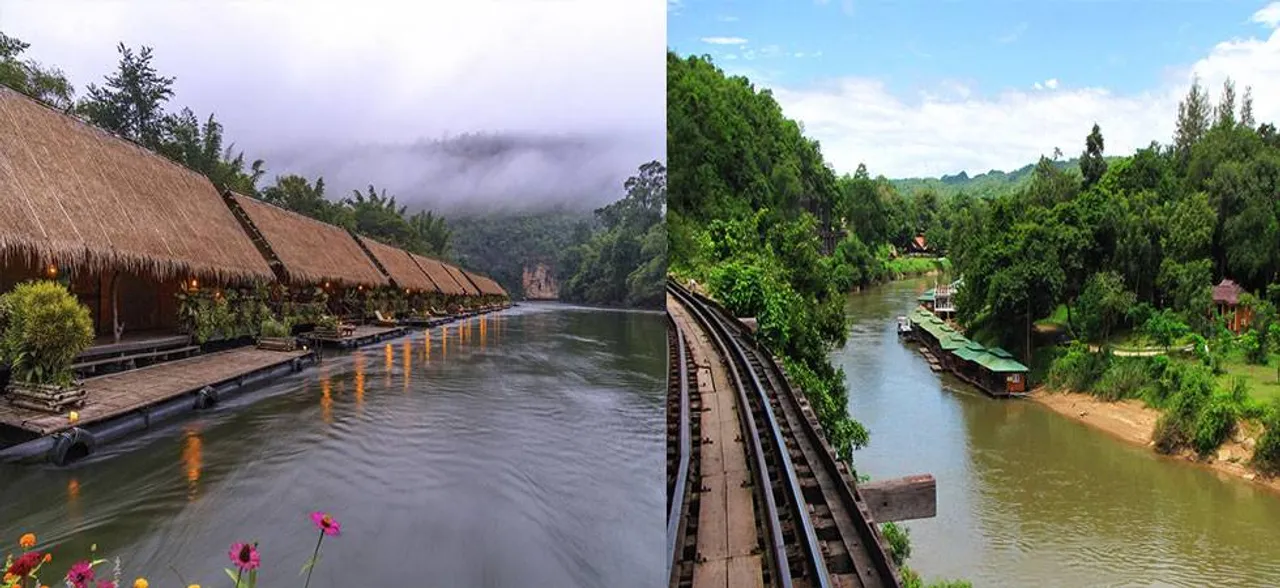 By the River Kwai in Kanchanaburi