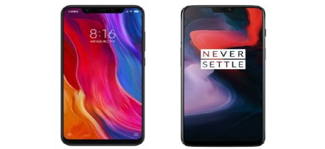 Xioami Mi 8 vs OnePlus 6: Features, specs comparison