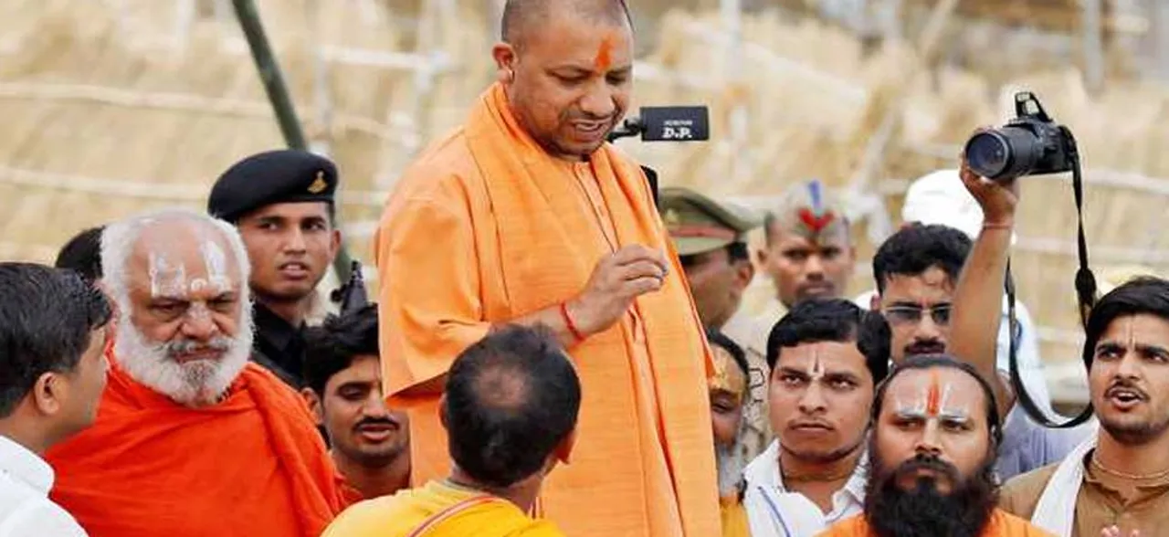Enraged over Naqvi's Ram temple remark, Ayodhya Mahants meet Yogi Adityanath