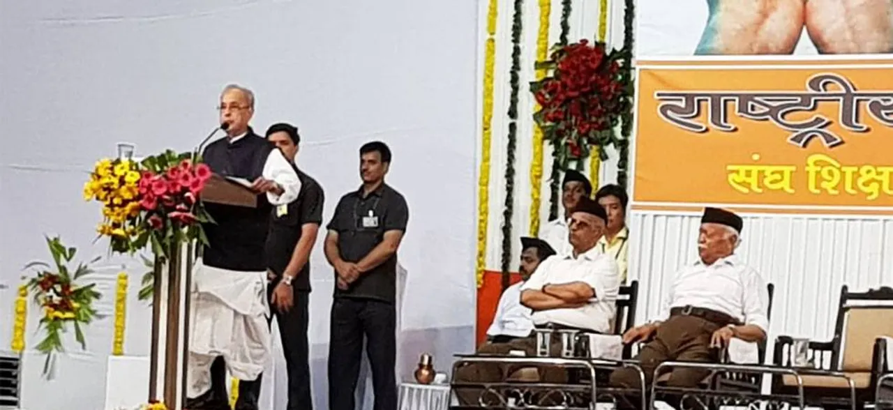 For us, democracy is not a gift but a separate task, says Pranab Mukherjee