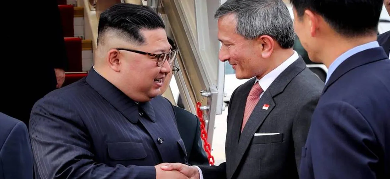 Kim Jong-un, Donald Trump arrive in Singapore for unprecedented summit