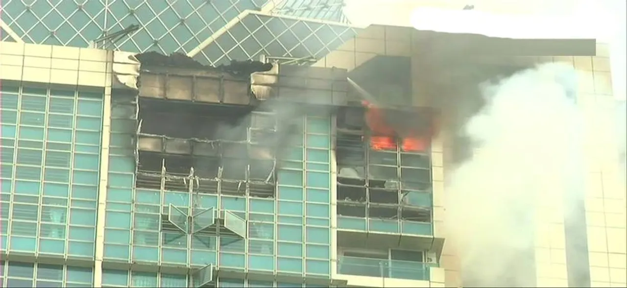 Massive fire engulfs Prabhadevi's Beaumonde Tower in Mumbai; resident Deepika Padukone says 'safe'