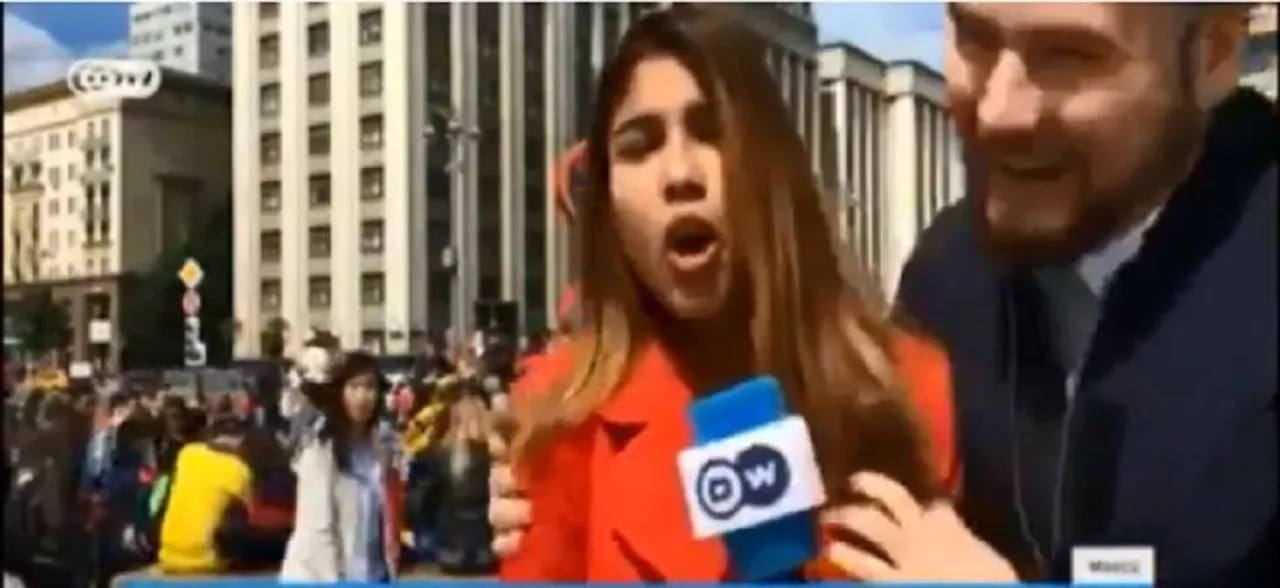 Reporter groped, kissed during live FIFA World Cup broadcast in Russia