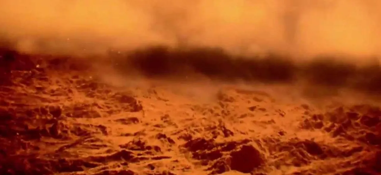 Dust storm in Mars: Curiosity rover beams back captivating images of Martian storm