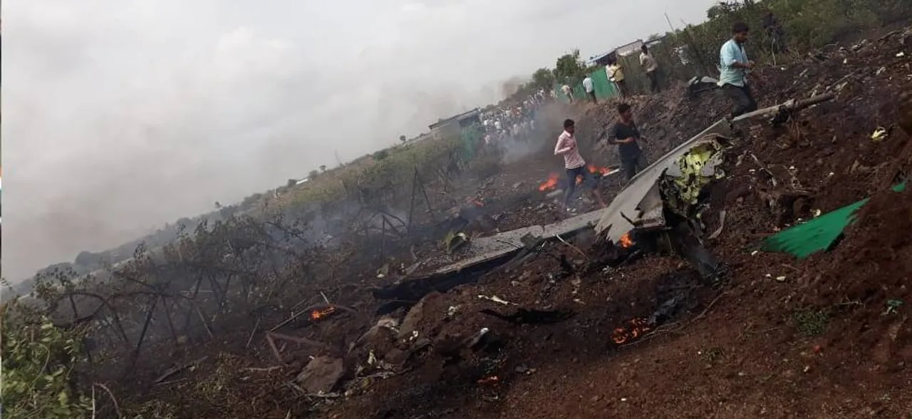 IAF's Sukhoi aircraft crashes in Maharashtra's Nashik, pilots eject safely