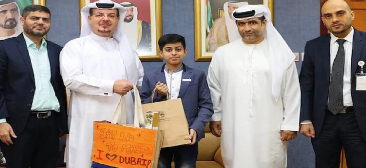 Dubai: 10-year-old Indian boy honoured for â€˜green messageâ€™ 