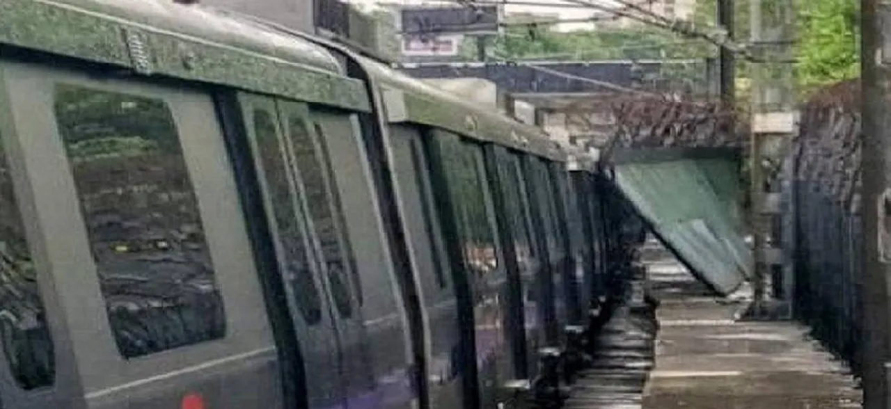 Delhi Metro service disrupted as railing fell on metro tracks