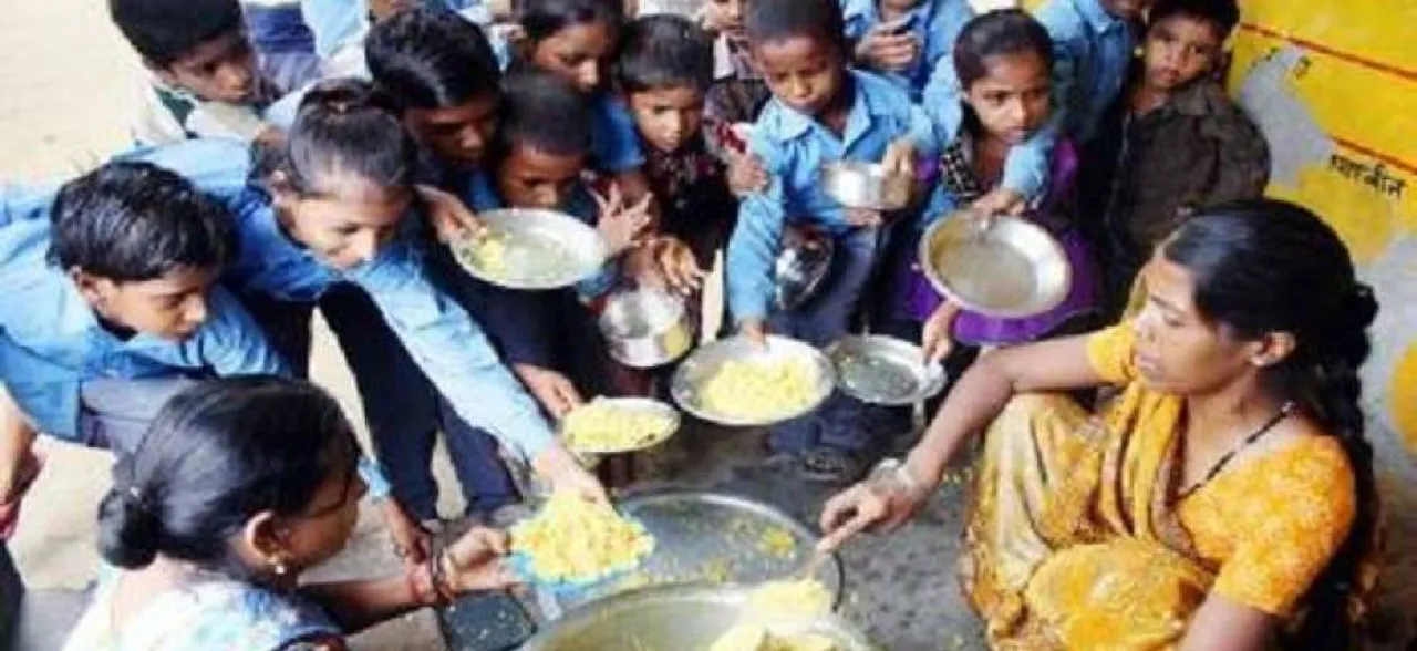 Dead lizard found in mid-day meal at Delhi government school, 2 girls taken ill