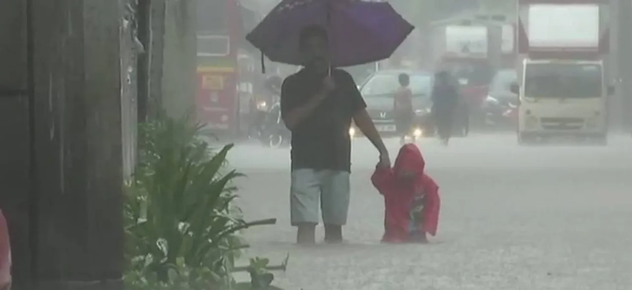 Mumbai Rains: Heavy downpour inundates city; traffic hit, trains running late, schools closed